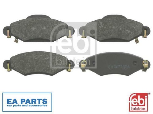 Brake pad set - pad,
