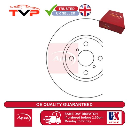 Apec brake disc for toyota - apec,